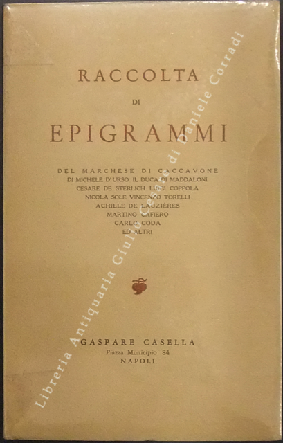 Raccolta di epigrammi