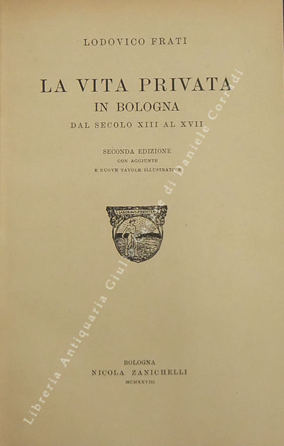 La vita privata in Bologna