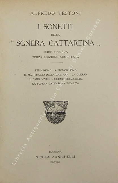 I sonetti della Sgnera Cattareina