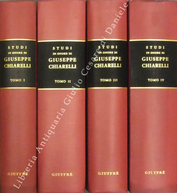 Studi in onore di Giuseppe Chiarelli