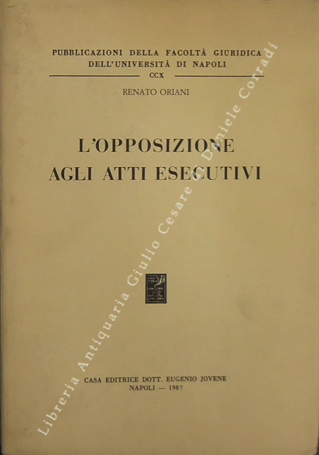 L'opposizione agli atti esecutivi
