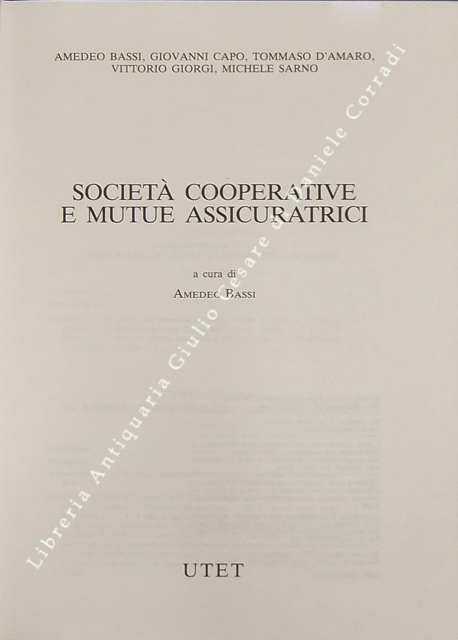 Società cooperative e mutue assicuratrici