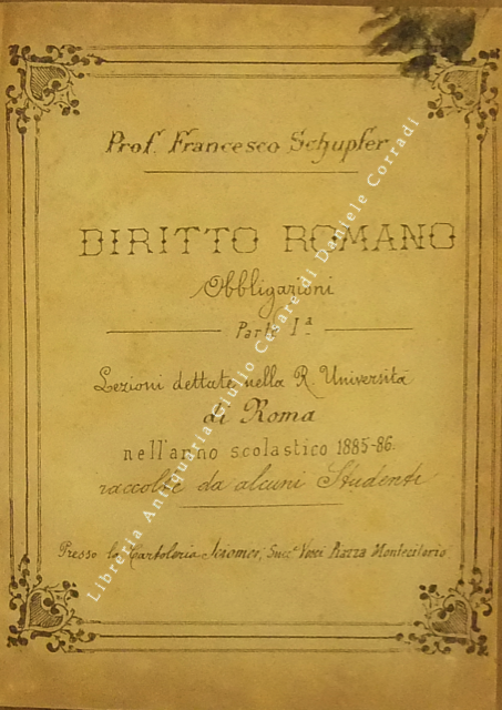 Diritto romano. Obbligazioni