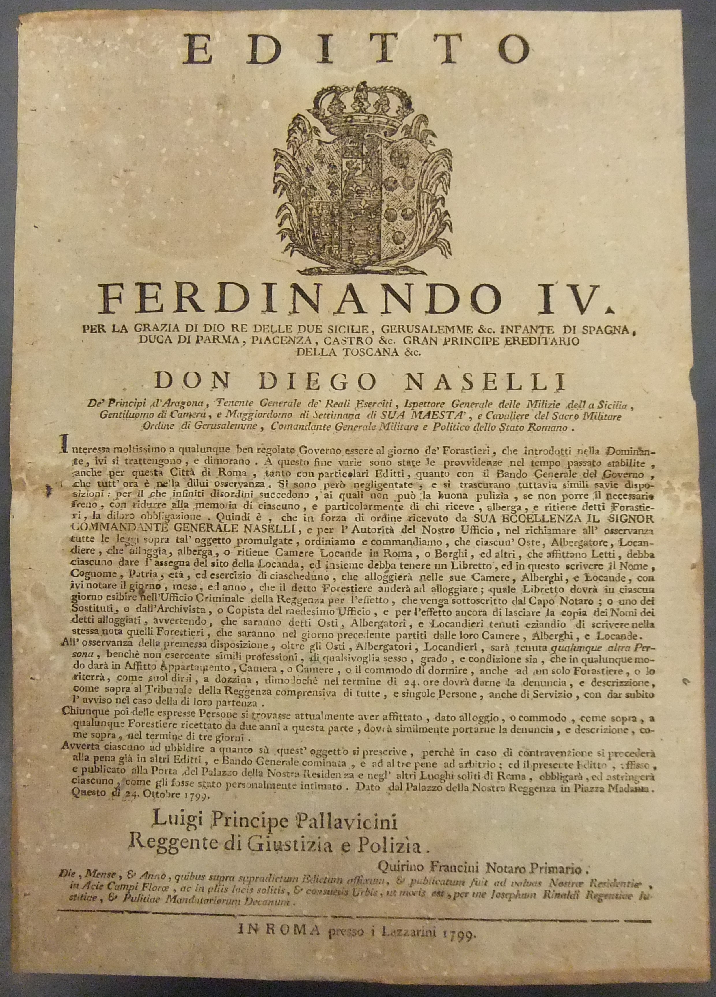 Editto Ferdinando IV