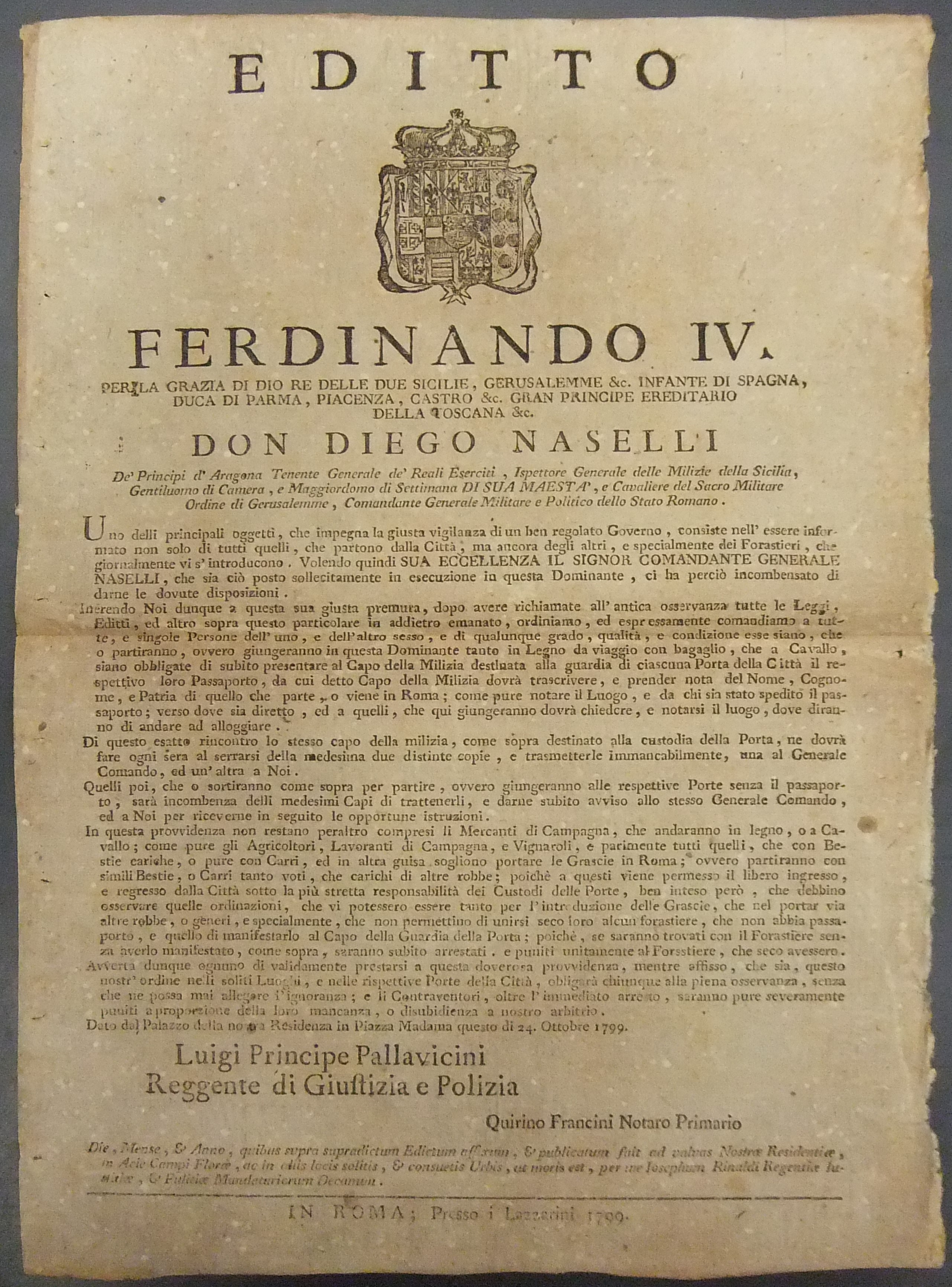Editto Ferdinando IV