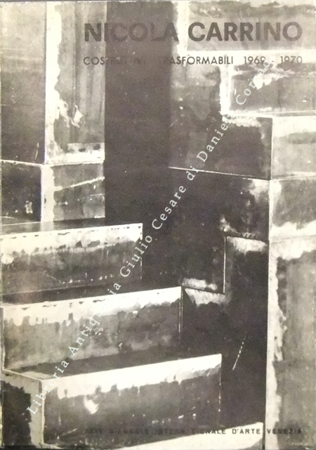 Nicola Carrino. Costruttivi trasformabili 1969 -1970