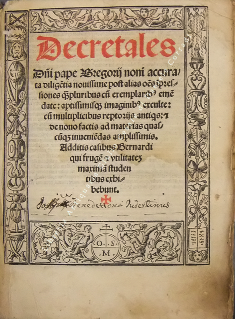 Decretales domini pape Gregorij noni