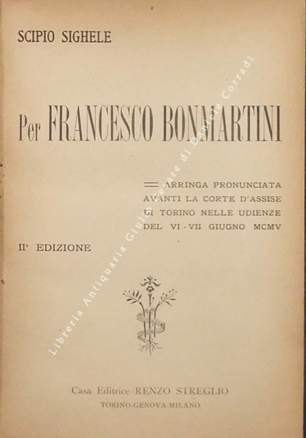 Per Francesco Bonmartini