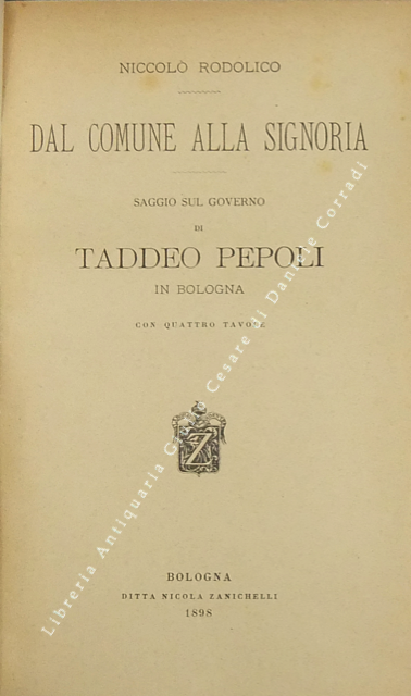 Dal Comune alla Signoria