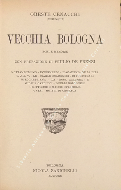 Vecchia Bologna