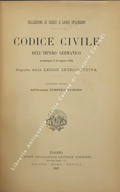 Codice Civile dell'Impero Germanico
