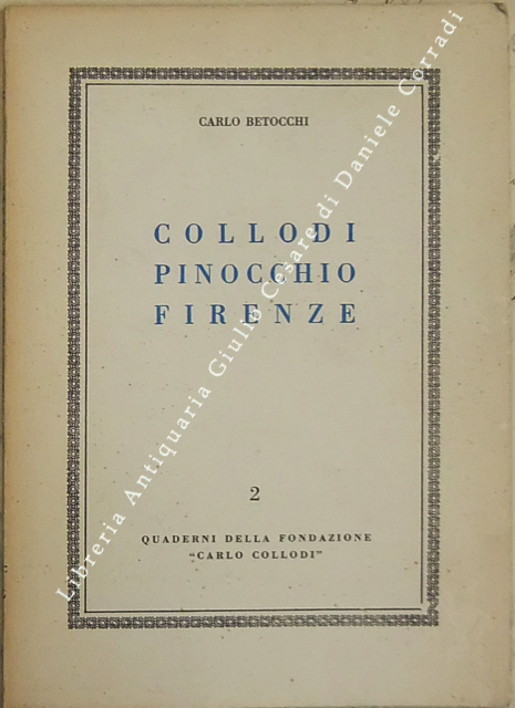 Collodi, Pinocchio, Firenze