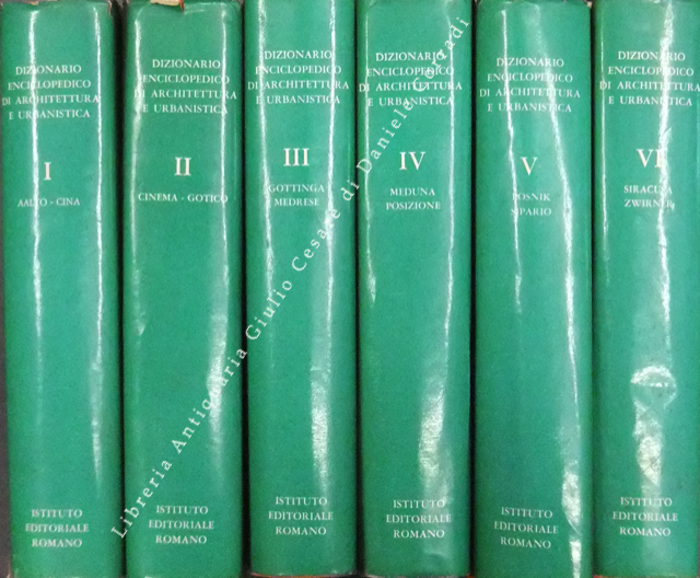 Dizionario enciclopedico di architettura e urbanistica
