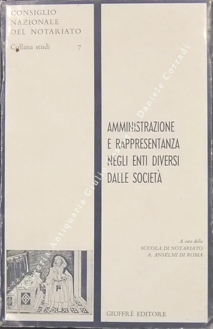 Amministrazione e rappresentanza negli enti diversi dalle società