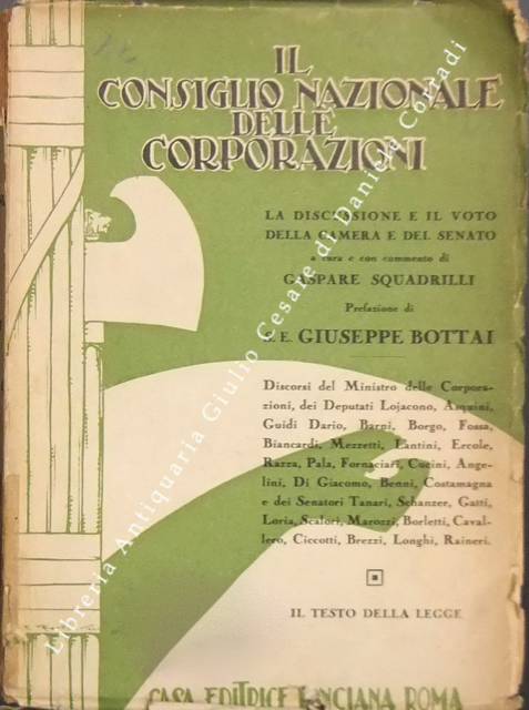 Il Consiglio Nazionale delle Corporazioni