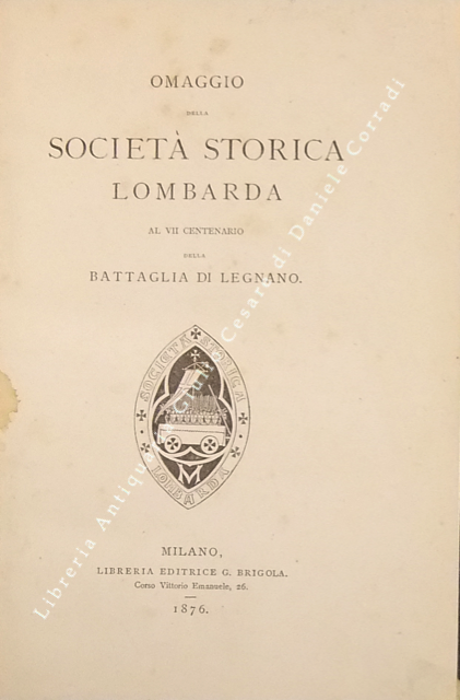 Omaggio della società storica Lombarda