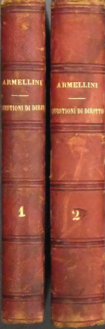 Quistioni di diritto 