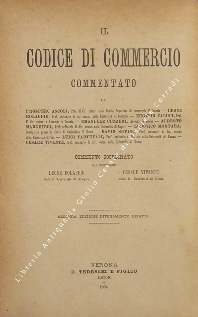 Delle società e delle associazioni commerciali