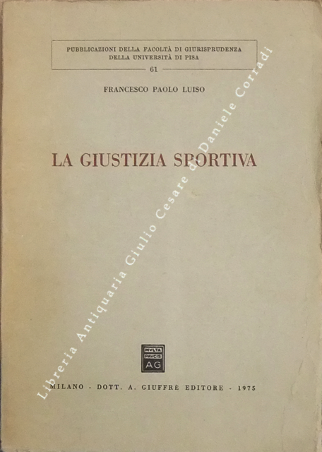 La giustizia sportiva