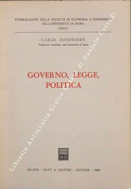 Governo, legge, politica