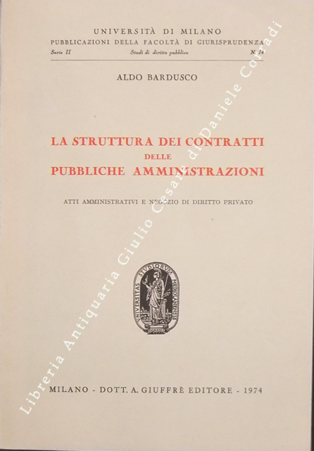 La struttura dei contratti delle pubbliche amministrazioni