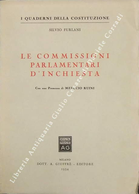 Le commissioni parlamentari d'inchiesta