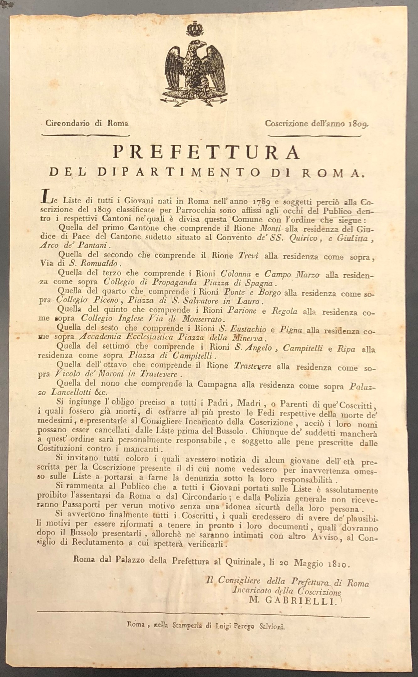 Prefettura del dipertimento di Roma