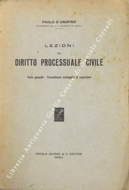 Lezioni di diritto processuale civile