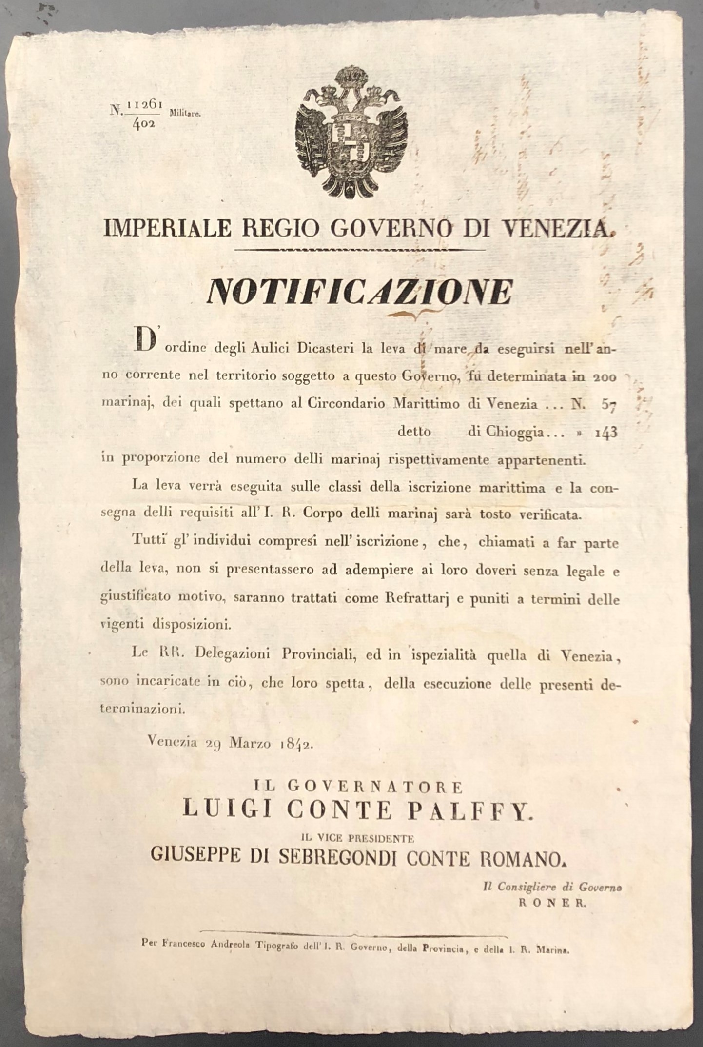Notificazione