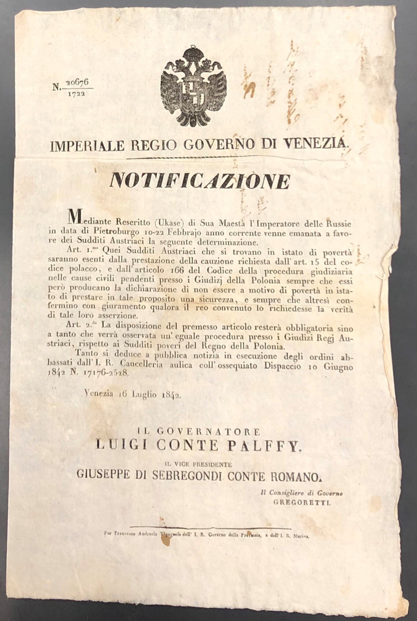 Notificazione