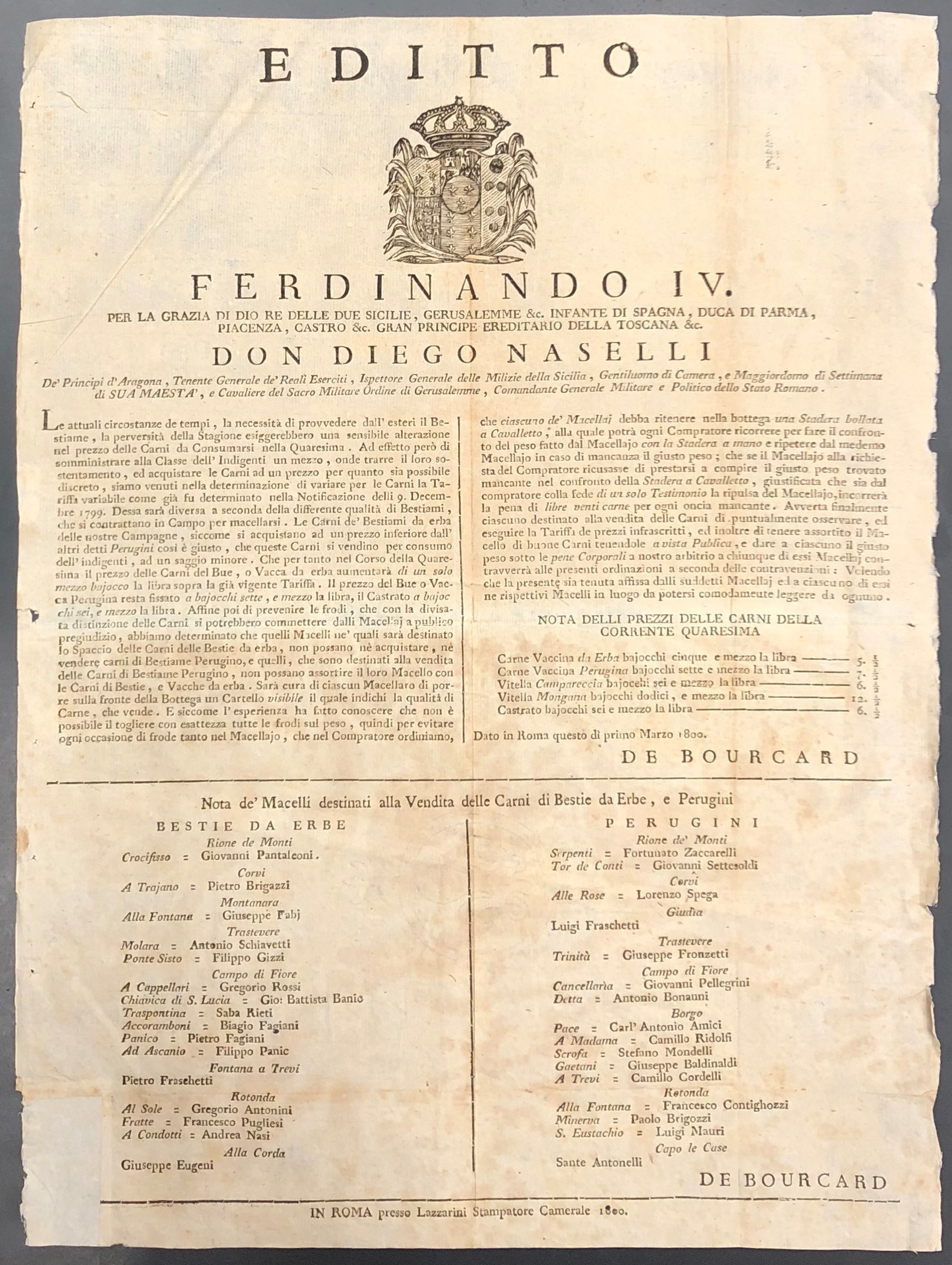 Editto Ferdinando IV