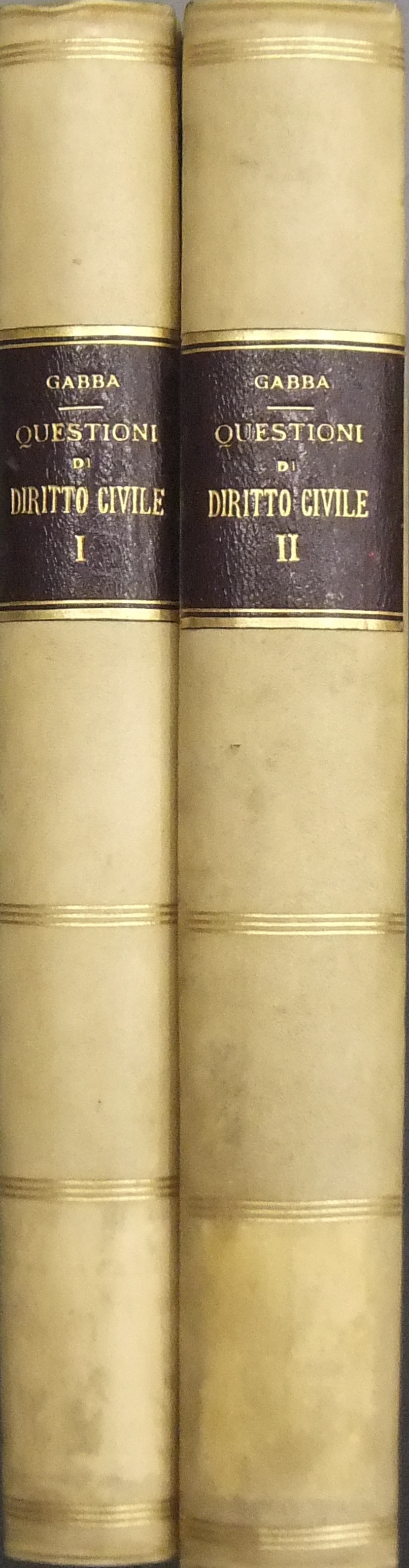 Questioni di diritto civile.
