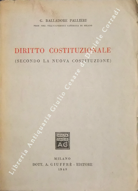 Diritto costituzionale