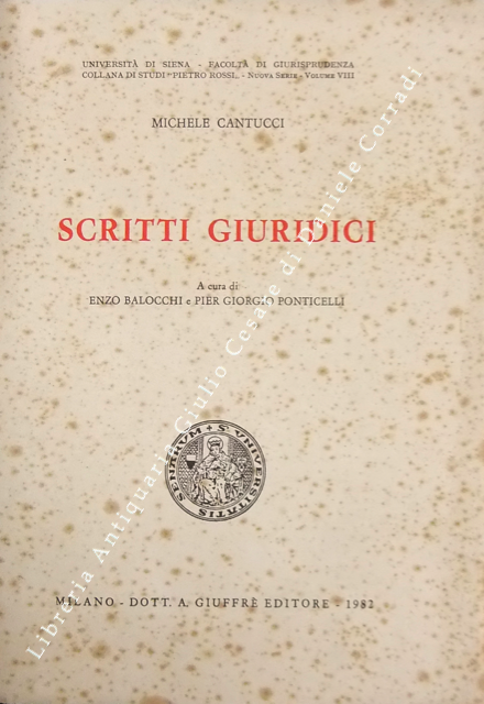 Scritti giuridici