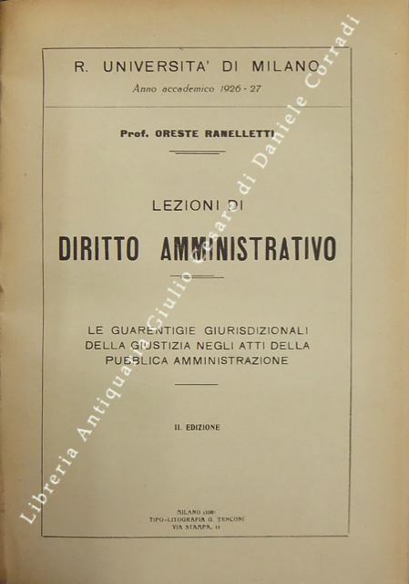 Lezioni di diritto amministrativo
