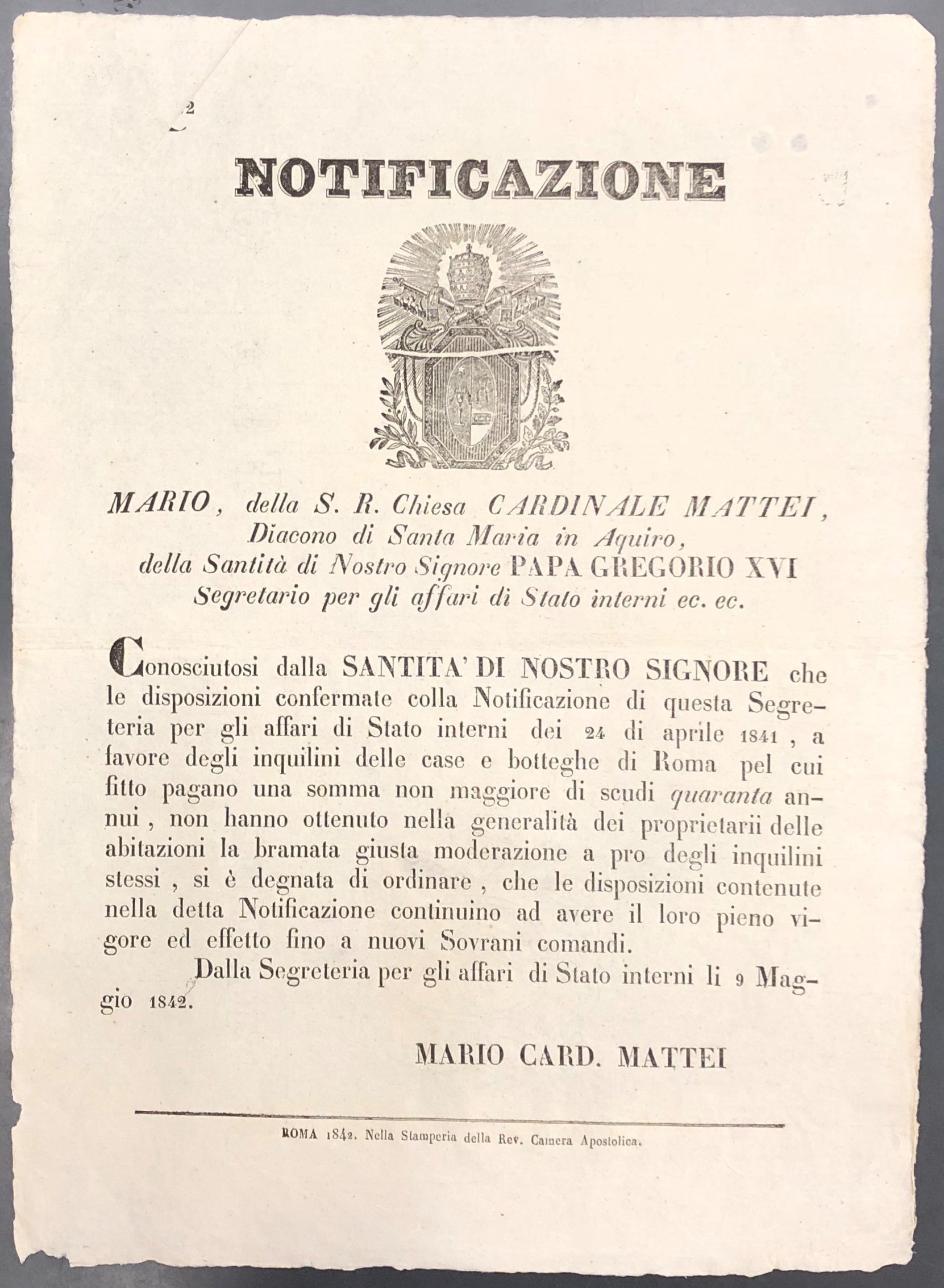 Notificazione
