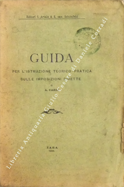 Guida per l'istruzione teorico pratica sulle imposizioni dirette
