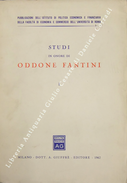 Studi in onore di Oddone Fantini
