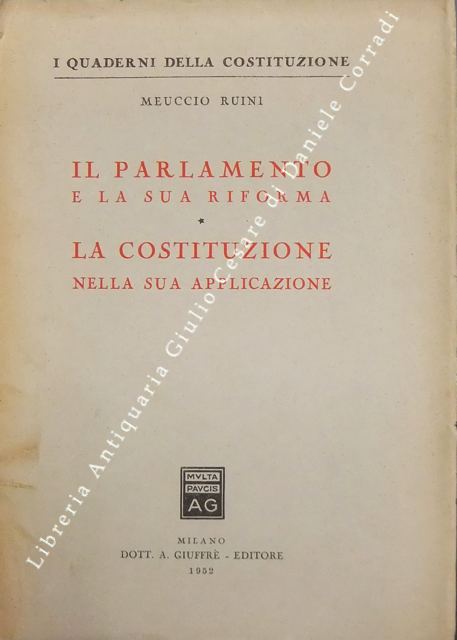 Il Parlamento e la sua riforma