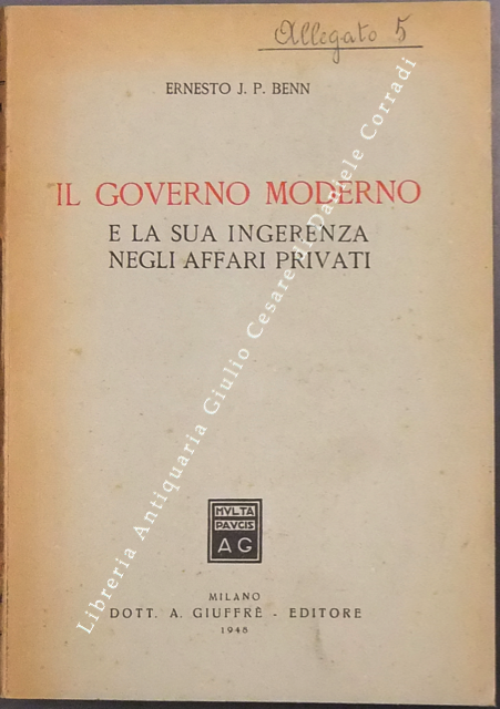 Il governo moderno
