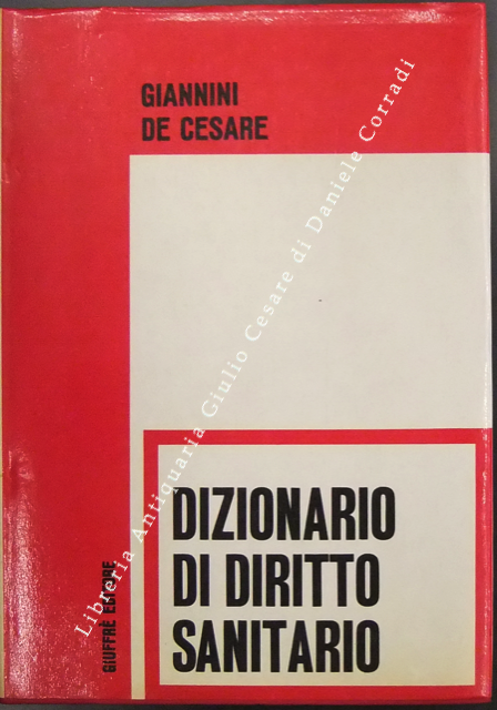 Dizionario di diritto sanitario