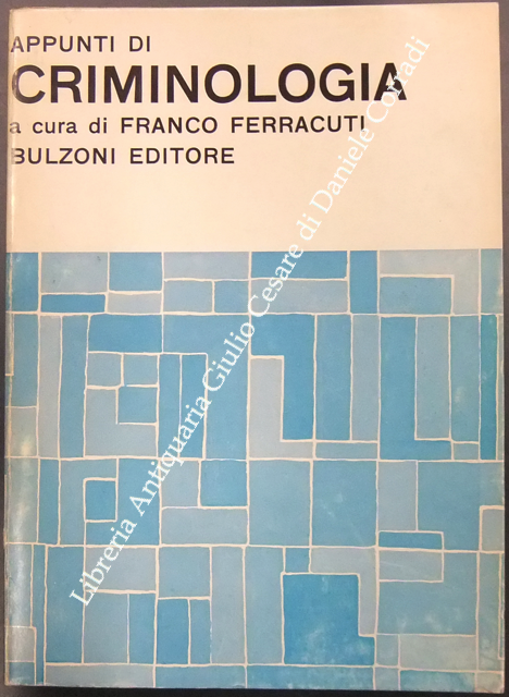 Appunti di criminologia