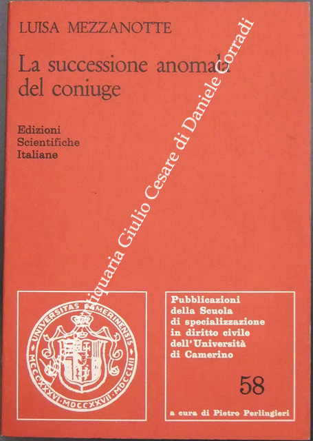 La successione anomala del coniuge