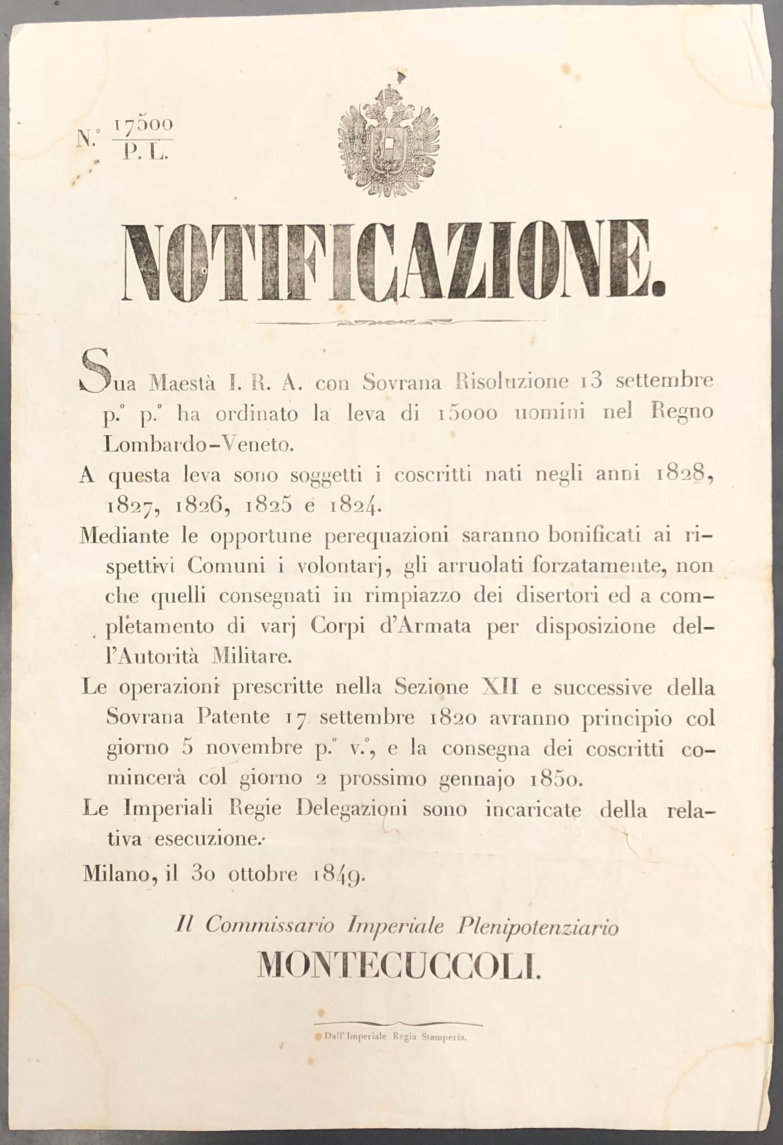 Notificazione