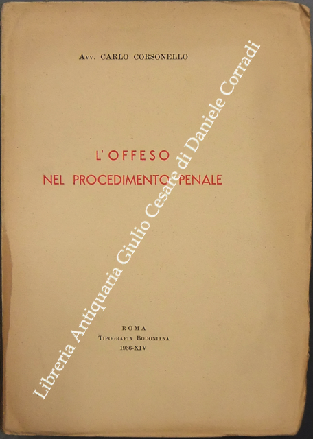 L'offeso nel procedimento penale