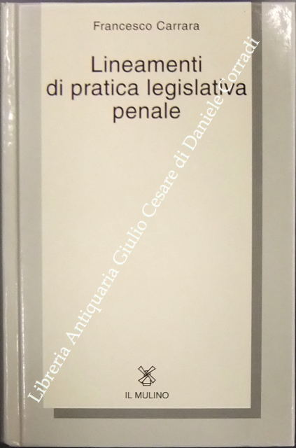 Lineamenti di pratica legislativa penale