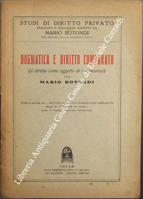 Dogmatica e diritto comparato