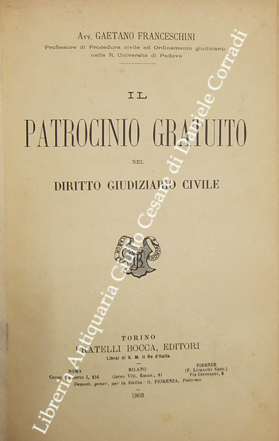 Il patrocinio gratuito nel diritto giudiziario civile