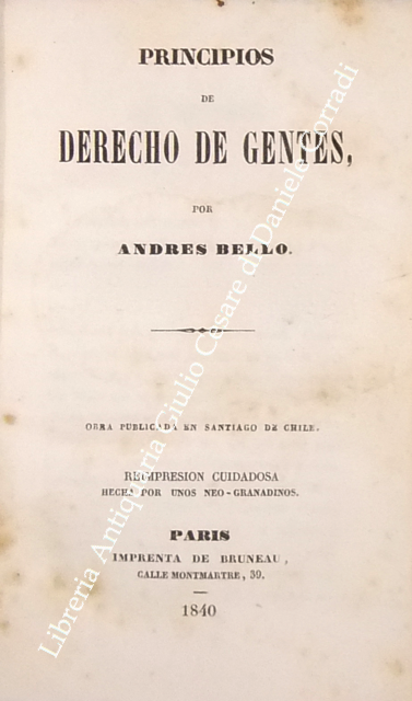 Principios de derecho de gentes
