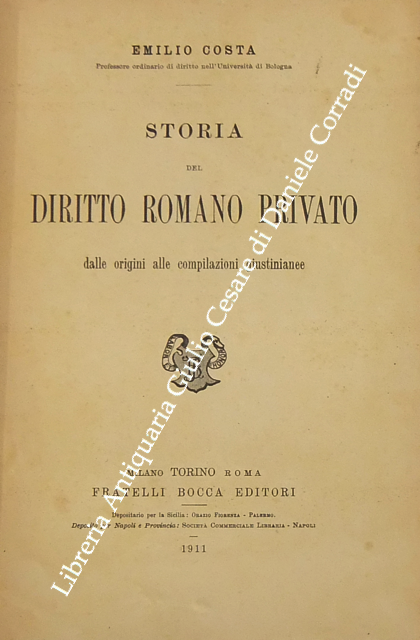 Storia del diritto romano privato